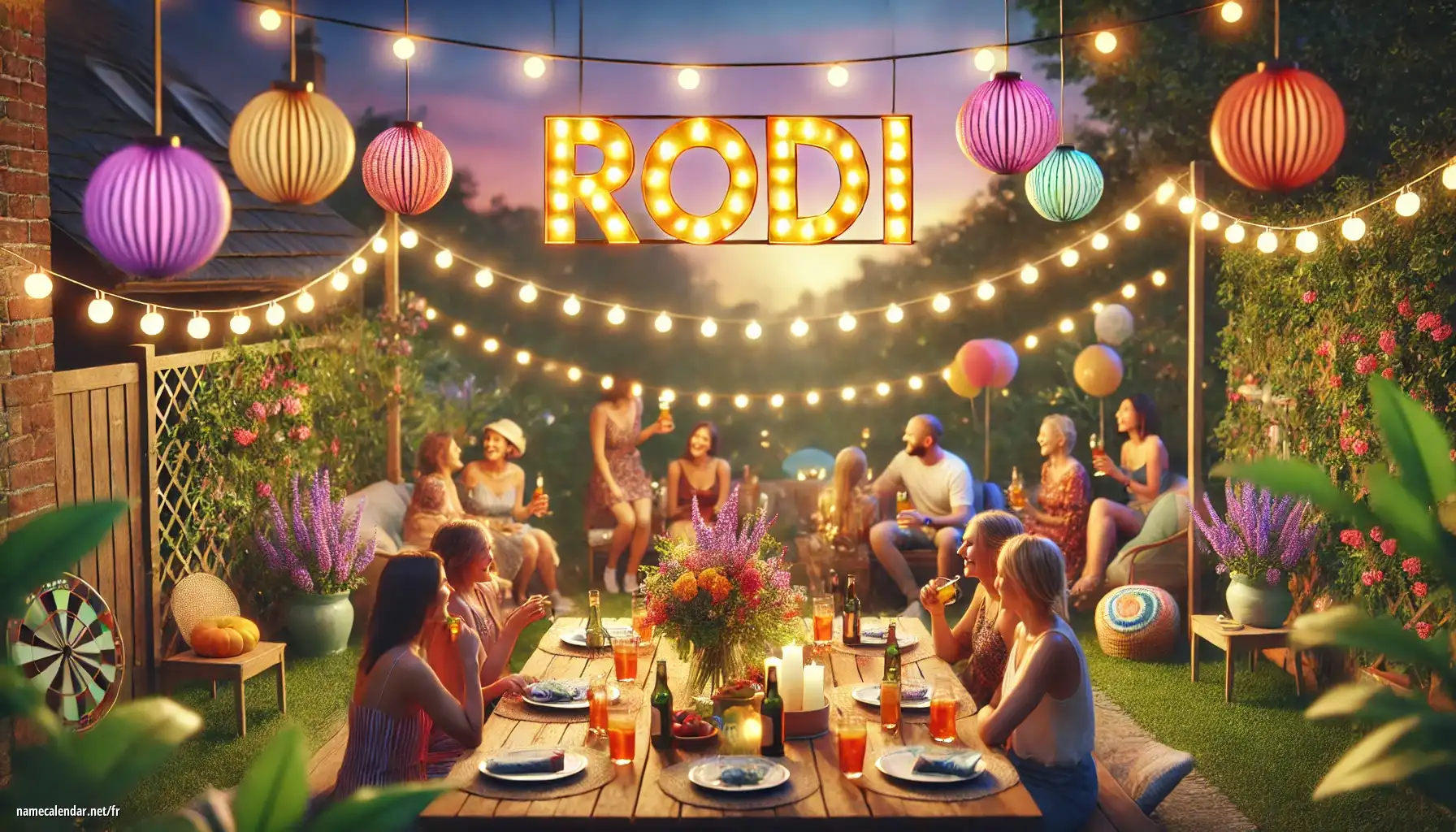 Célébration du jour du nom et du nom - Rodi