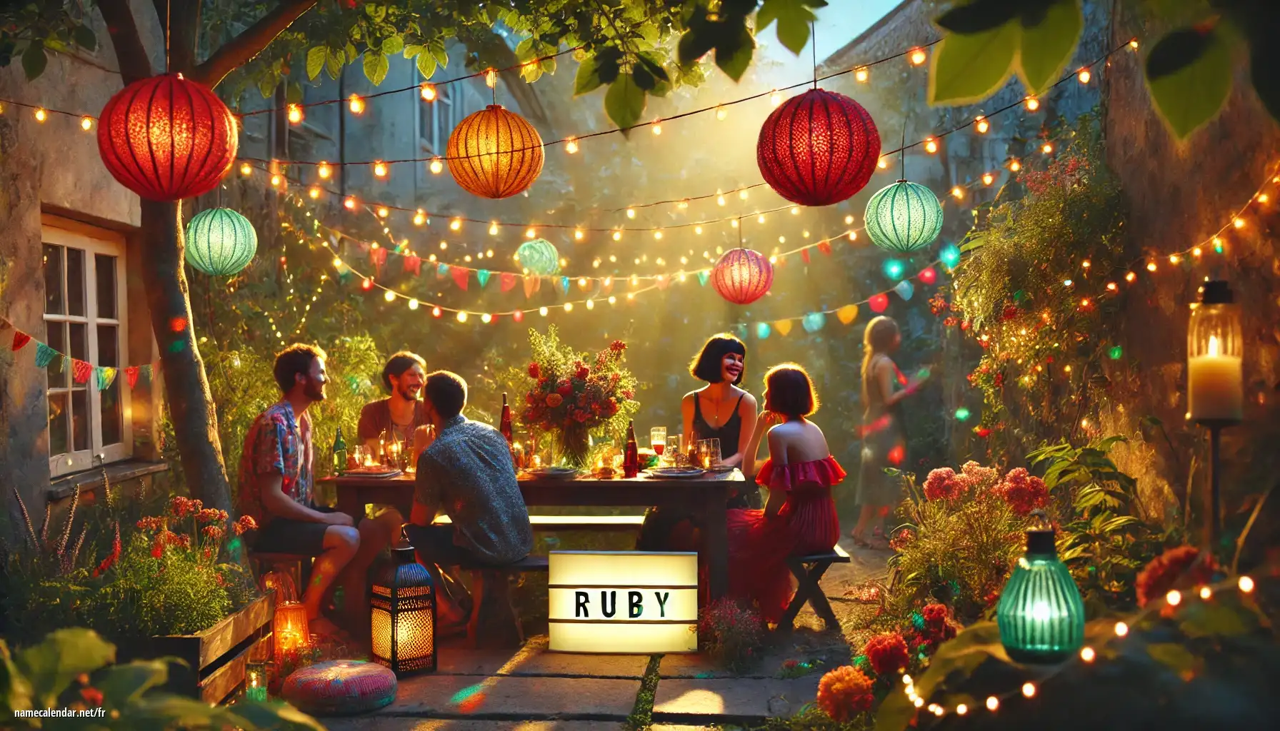 Célébration du jour du nom et du nom - Ruby