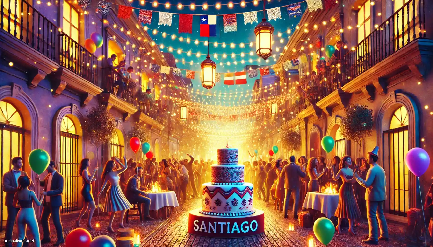 Célébration du jour du nom et du nom - Santiago