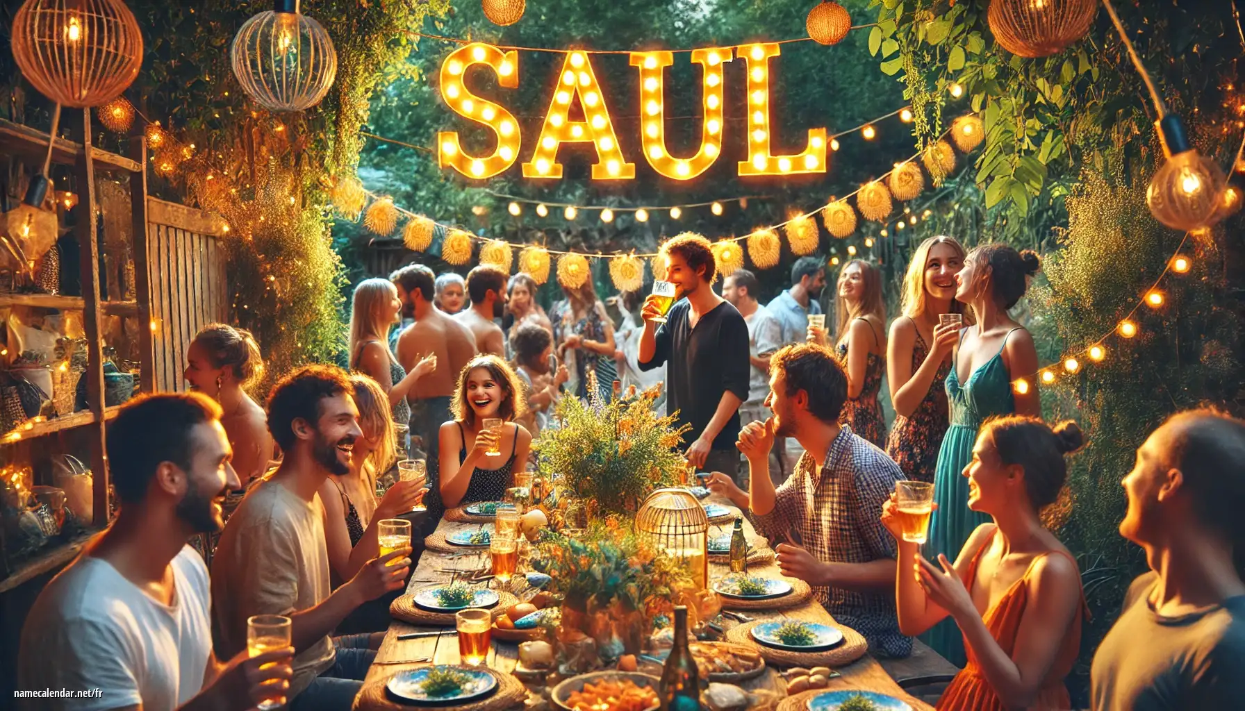Célébration du jour du nom et du nom - Saul