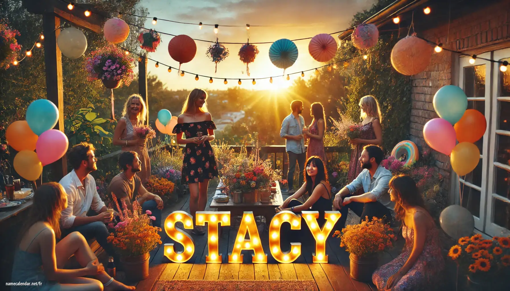 Célébration du jour du nom et du nom - Stacy