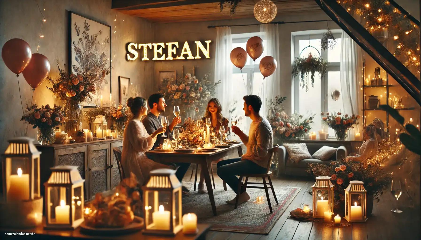 Célébration du jour du nom et du nom - Stefan