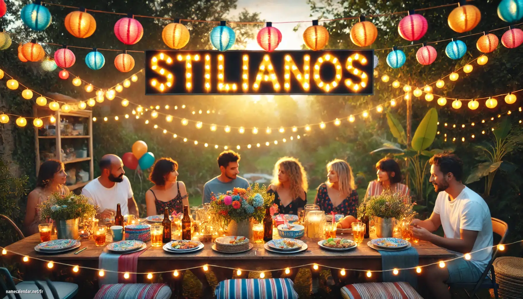 Célébration du jour du nom et du nom - Stilianos