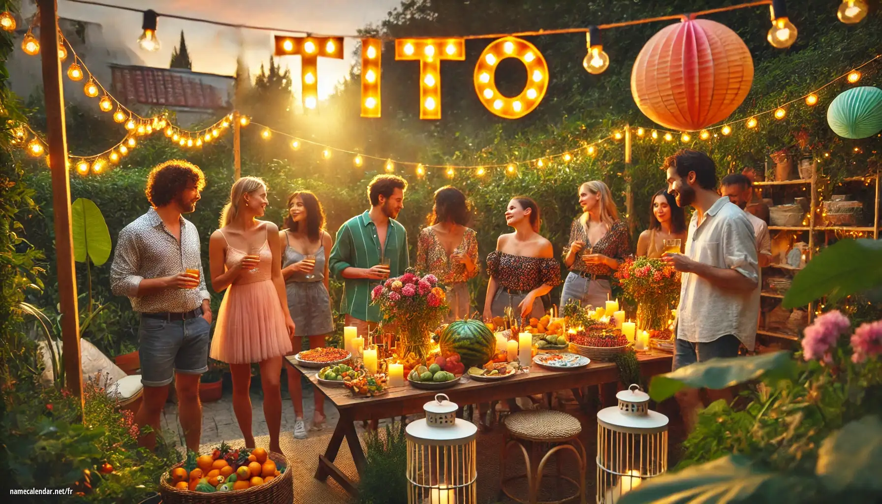 Célébration du jour du nom et du nom - Tito