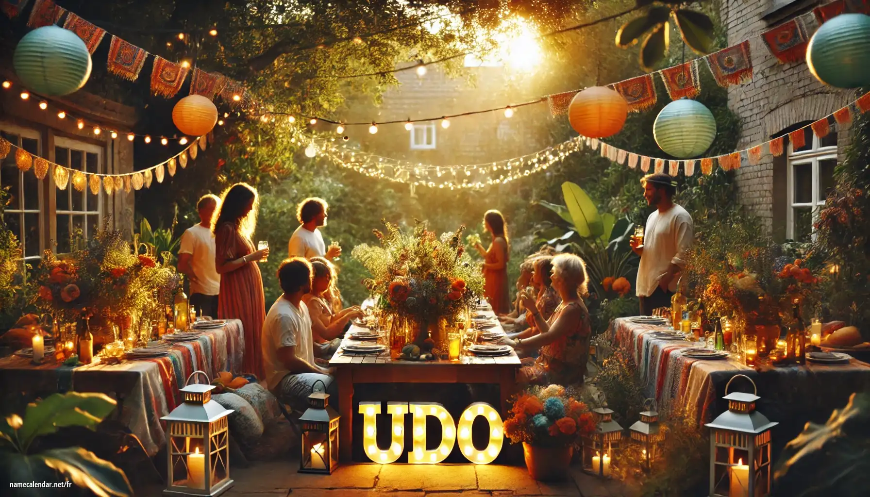 Célébration du jour du nom et du nom - Udo