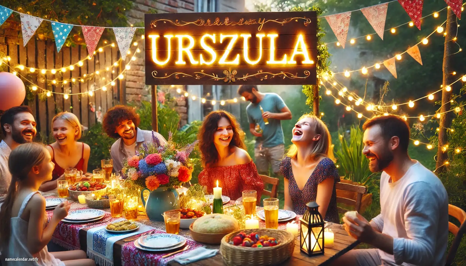 Célébration du jour du nom et du nom - Urszula