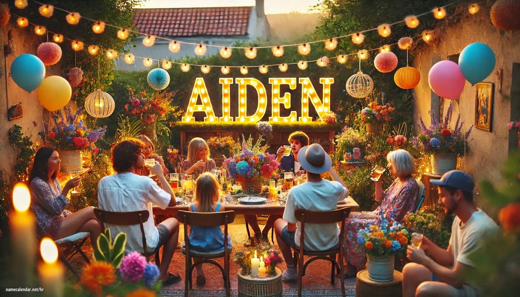 Proslava imendana i imendana - Aiden