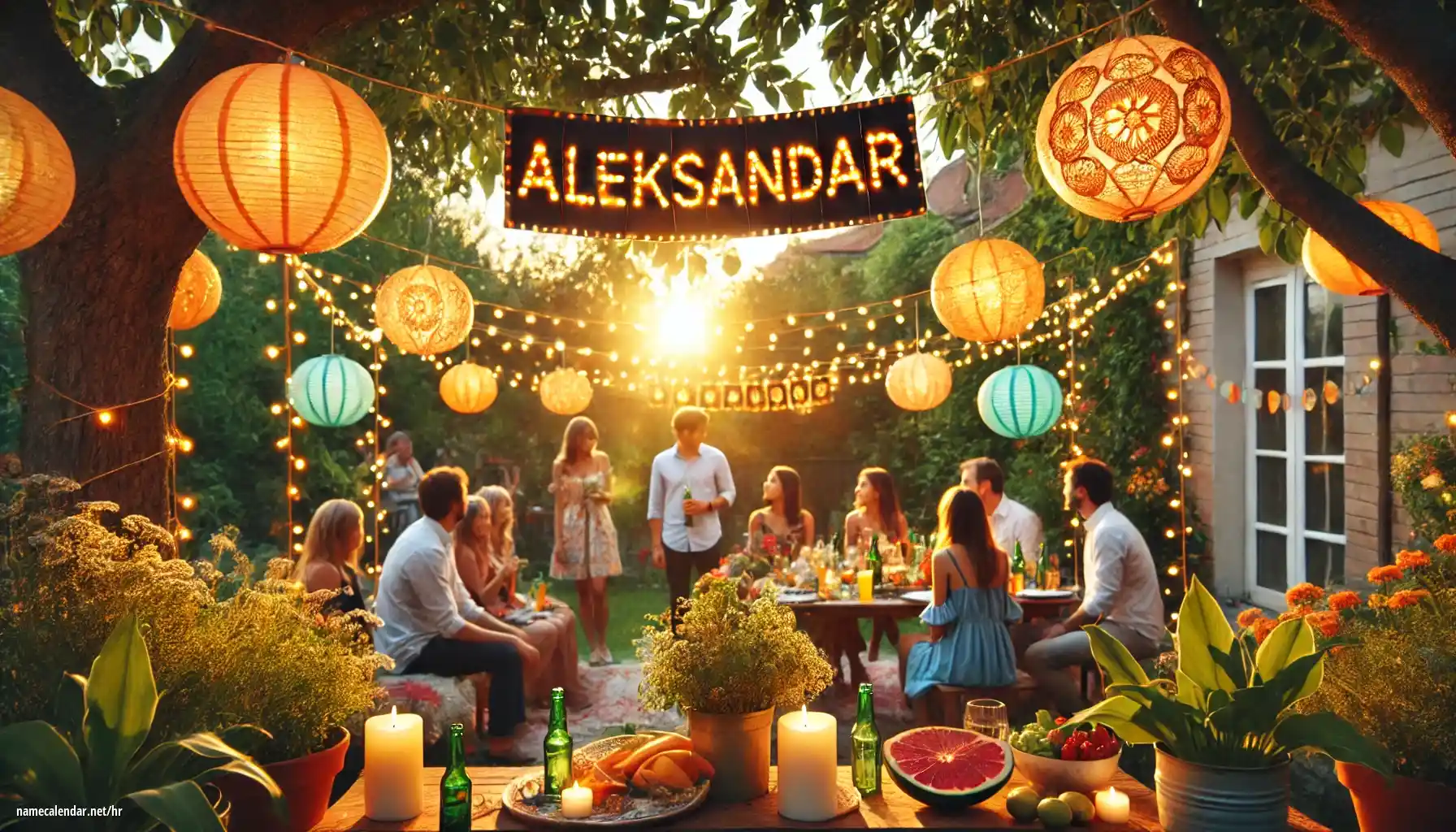 Proslava imendana i imendana - Aleksandar