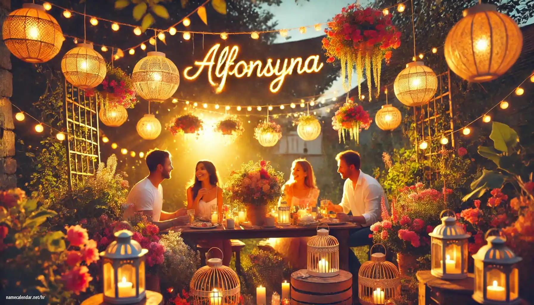 Proslava imendana i imendana - Alfonsyna