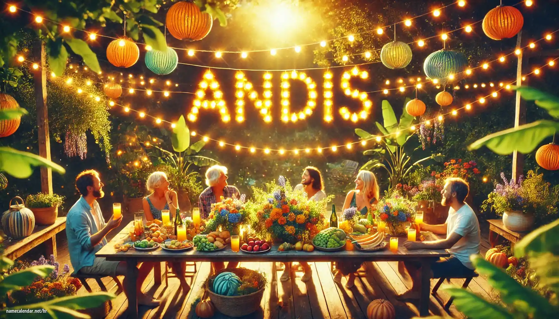 Proslava imendana i imendana - Andis