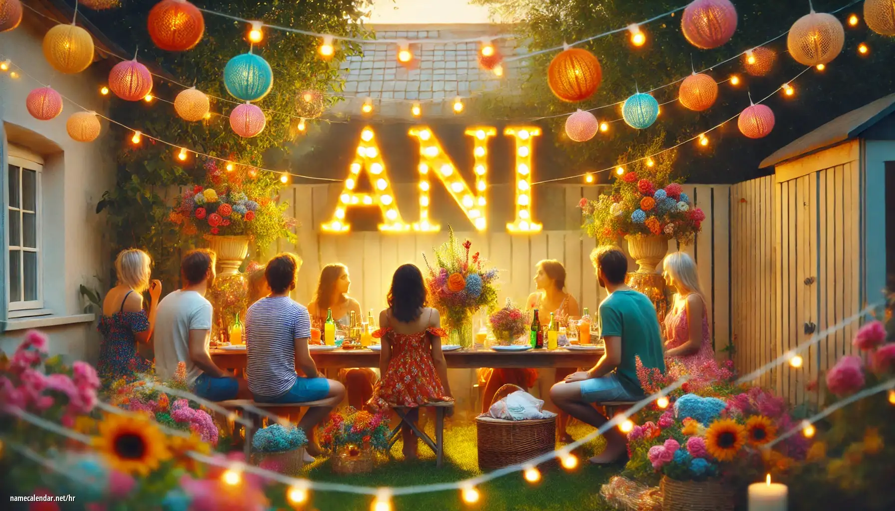 Proslava imendana i imendana - Ani