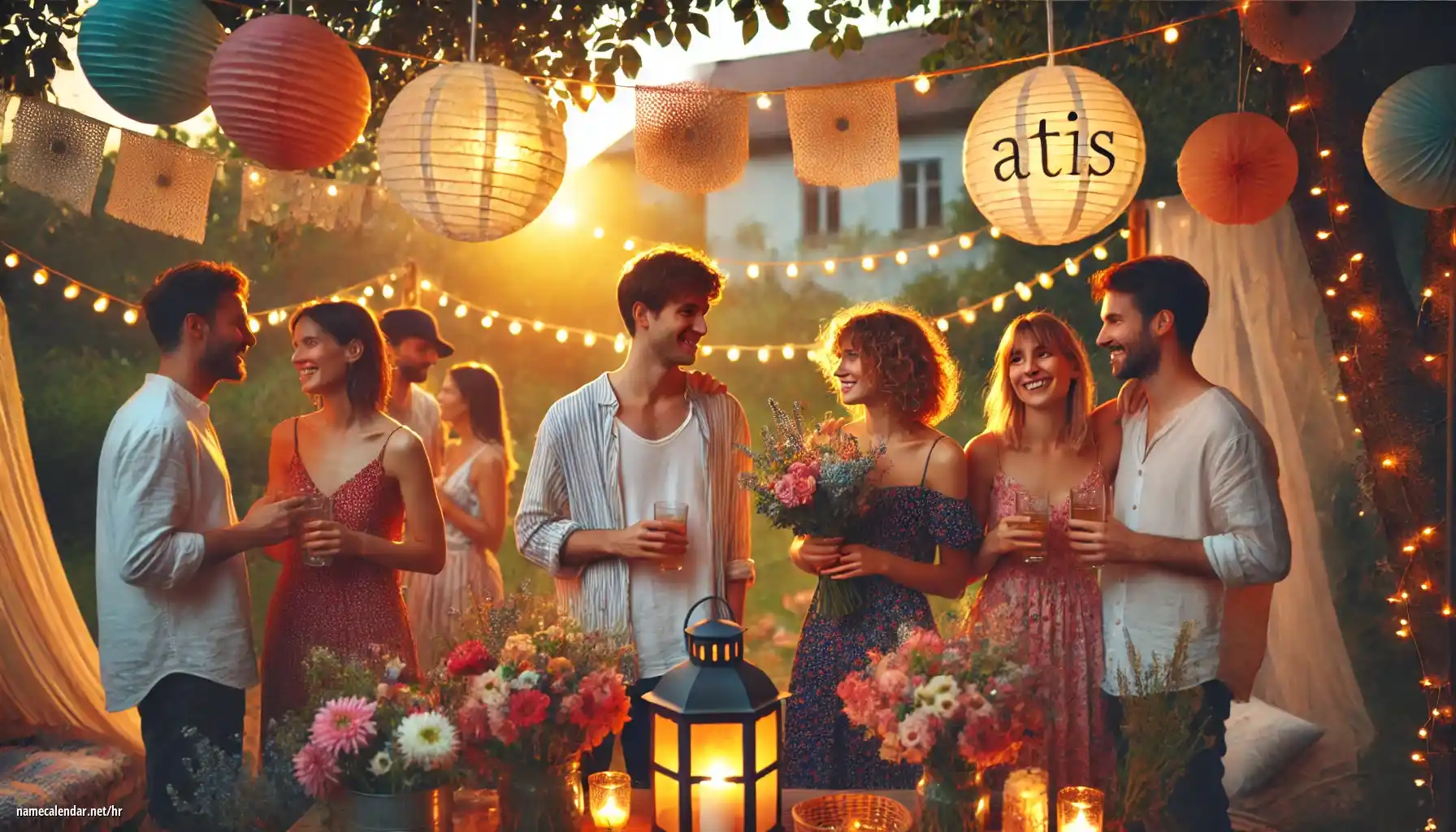 Proslava imendana i imendana - Atis