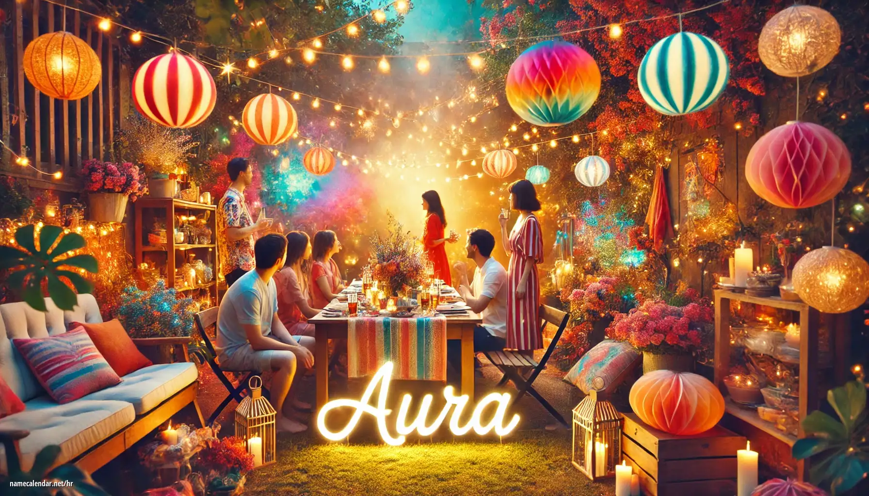 Proslava imendana i imendana - Aura