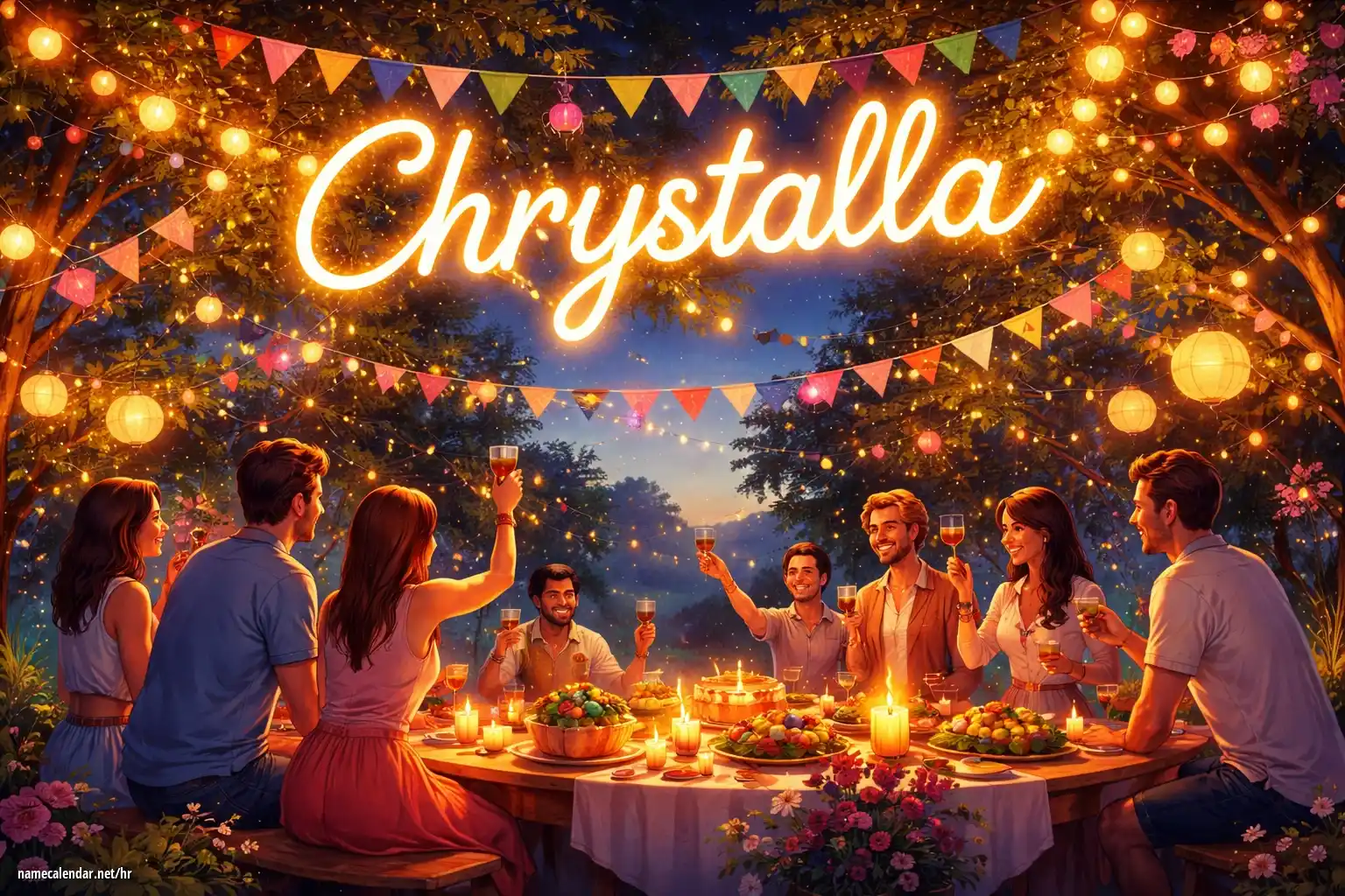 Proslava imendana i imendana - Chrystalla