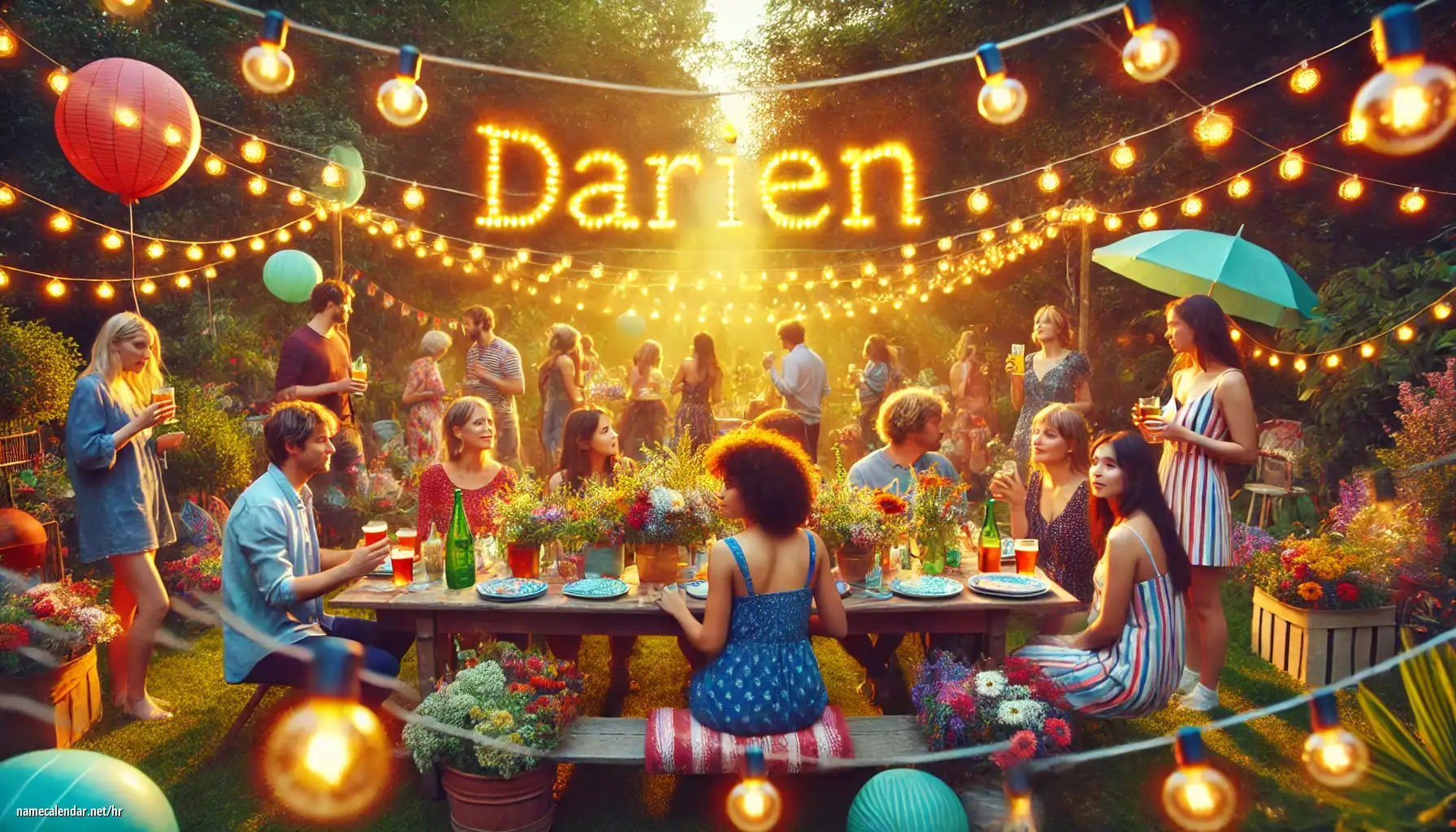 Proslava imendana i imendana - Darien