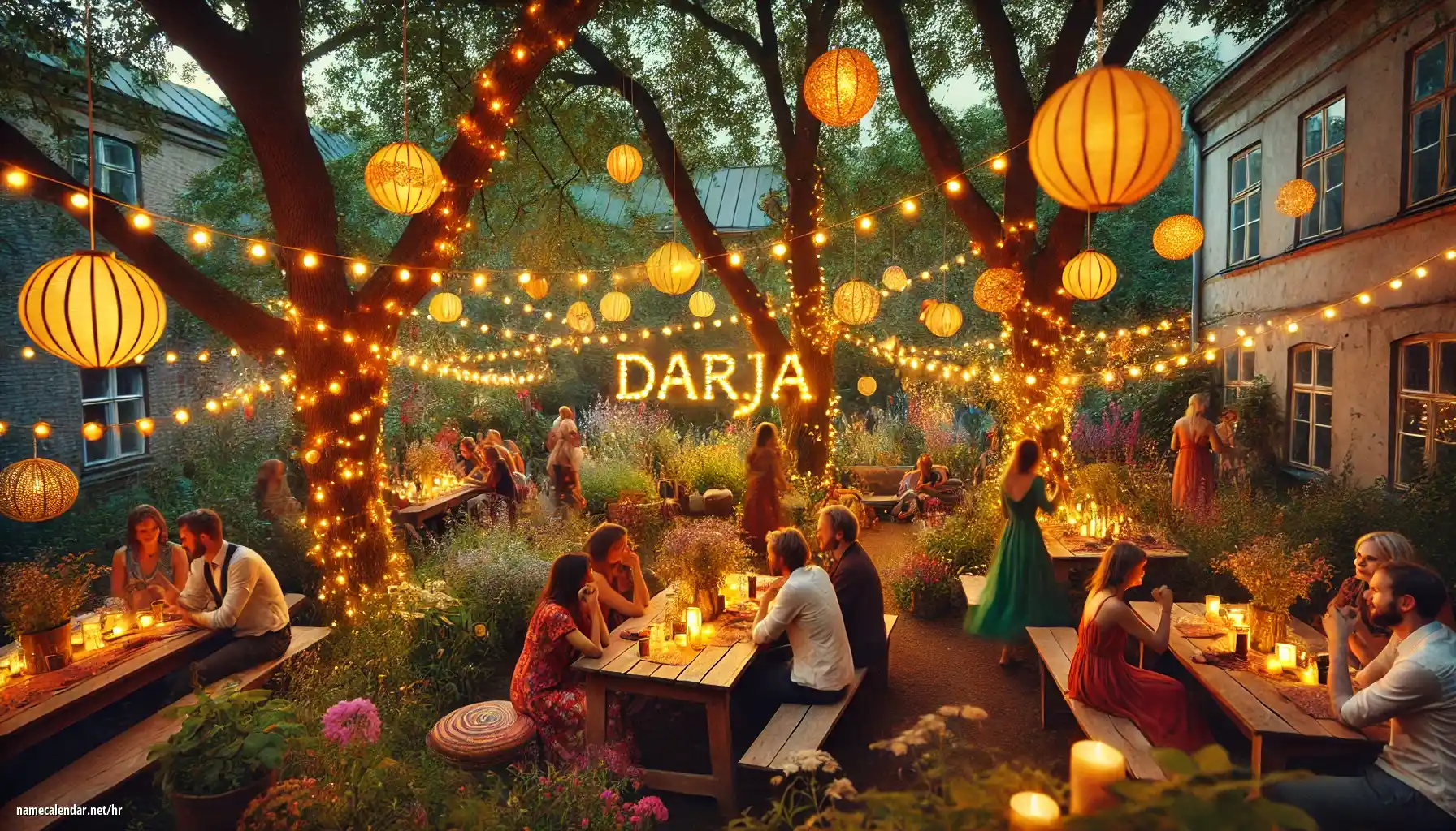 Proslava imendana i imendana - Darja