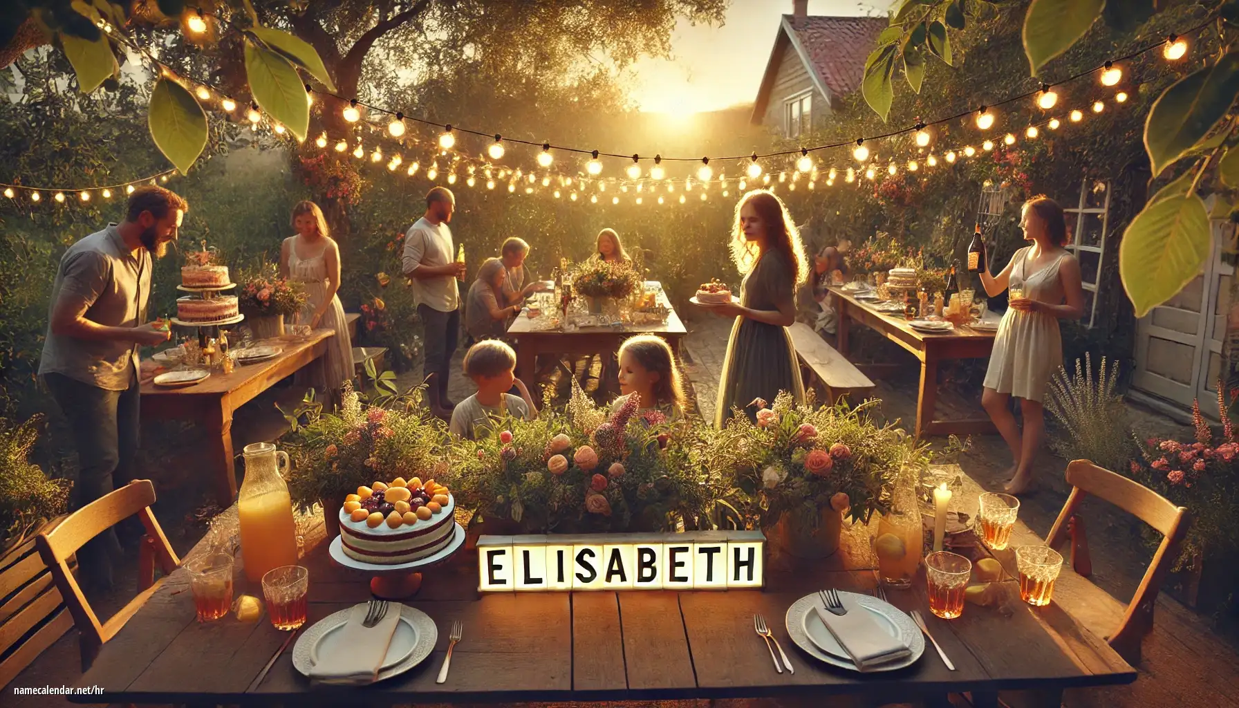 Proslava imendana i imendana - Elisabeth