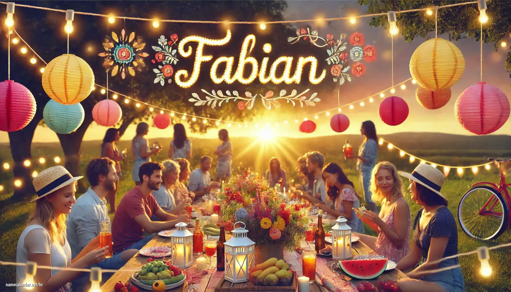 Proslava imendana i imendana - Fábián