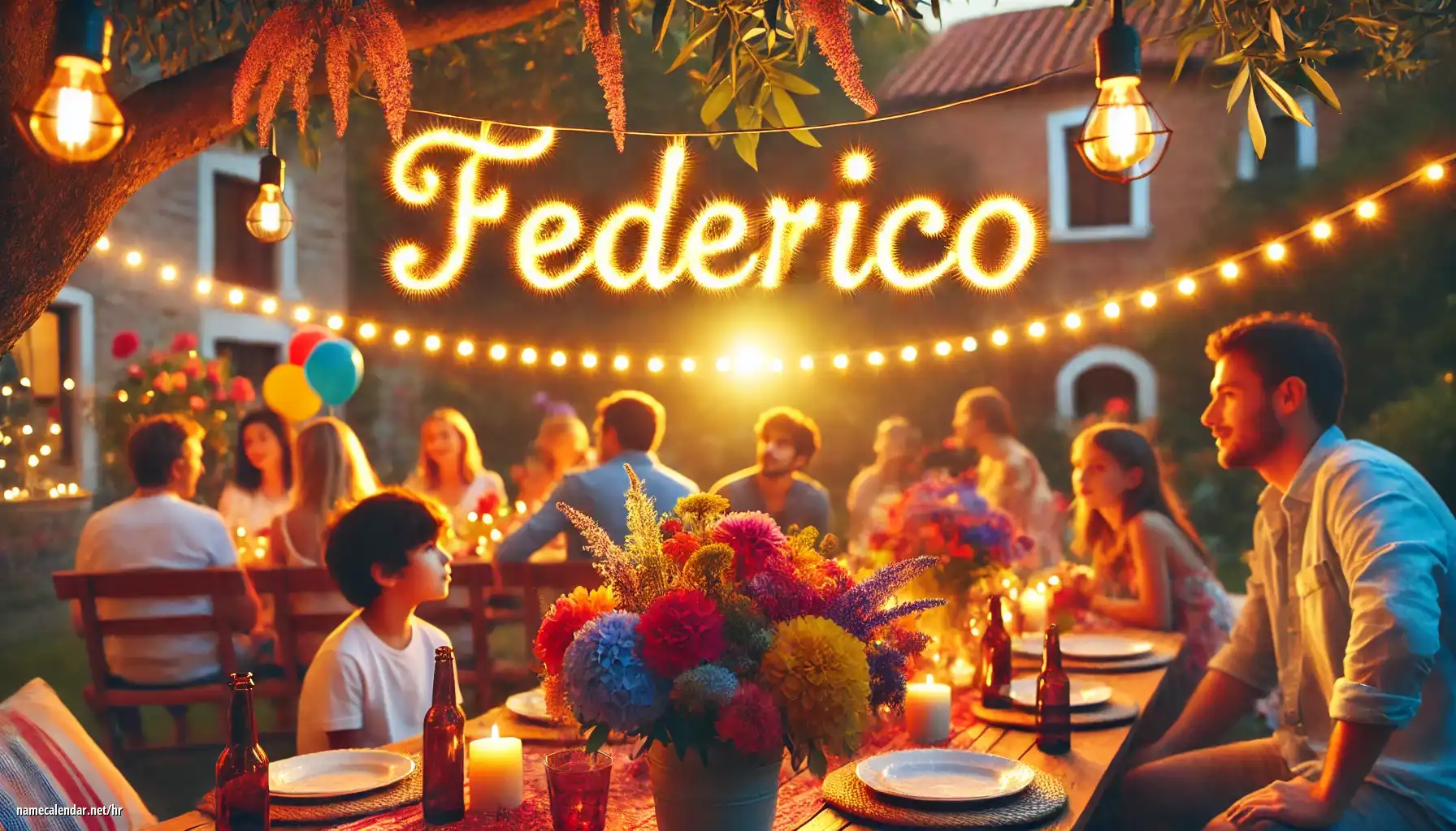 Proslava imendana i imendana - Federico