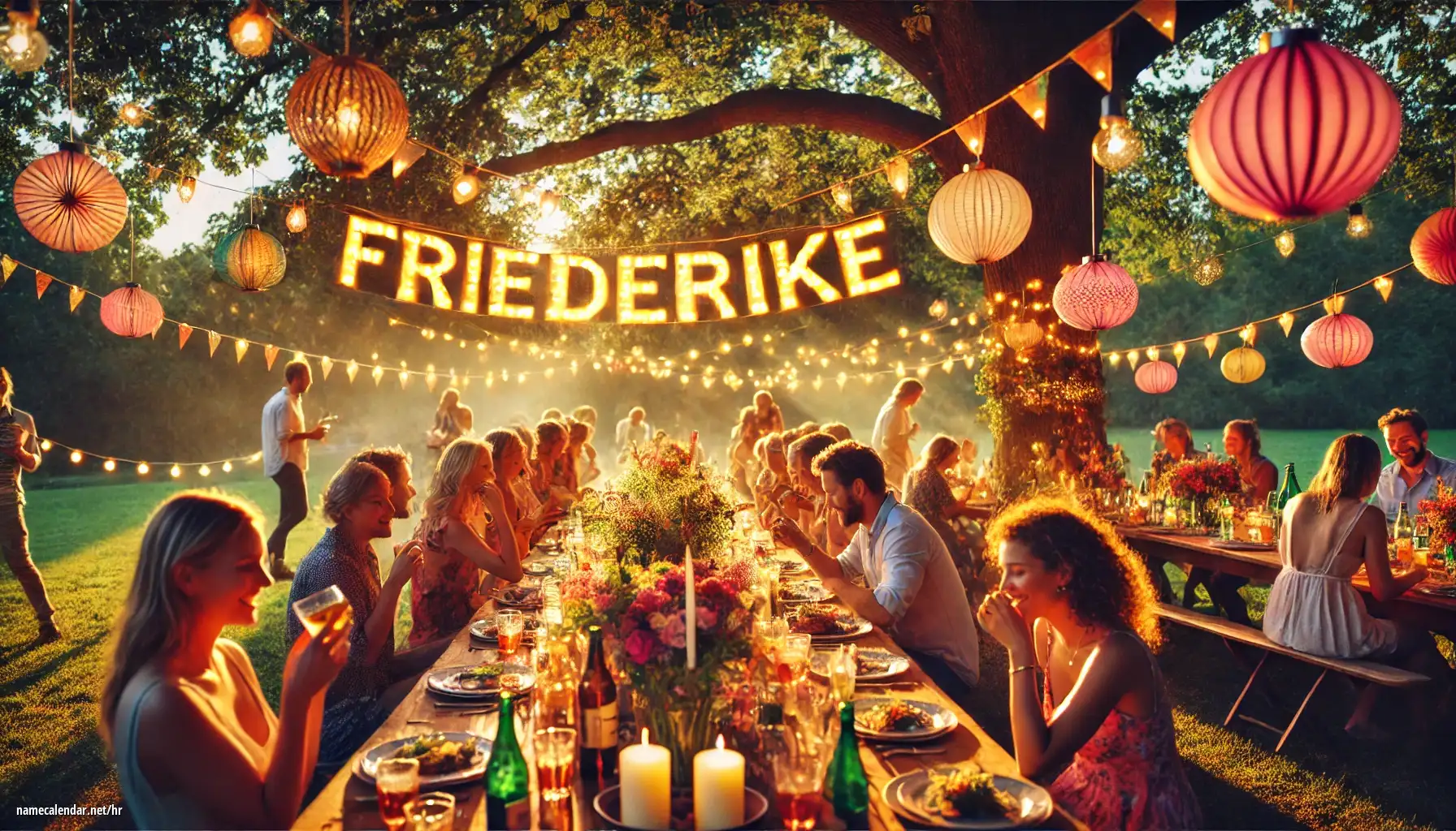 Proslava imendana i imendana - Friederike