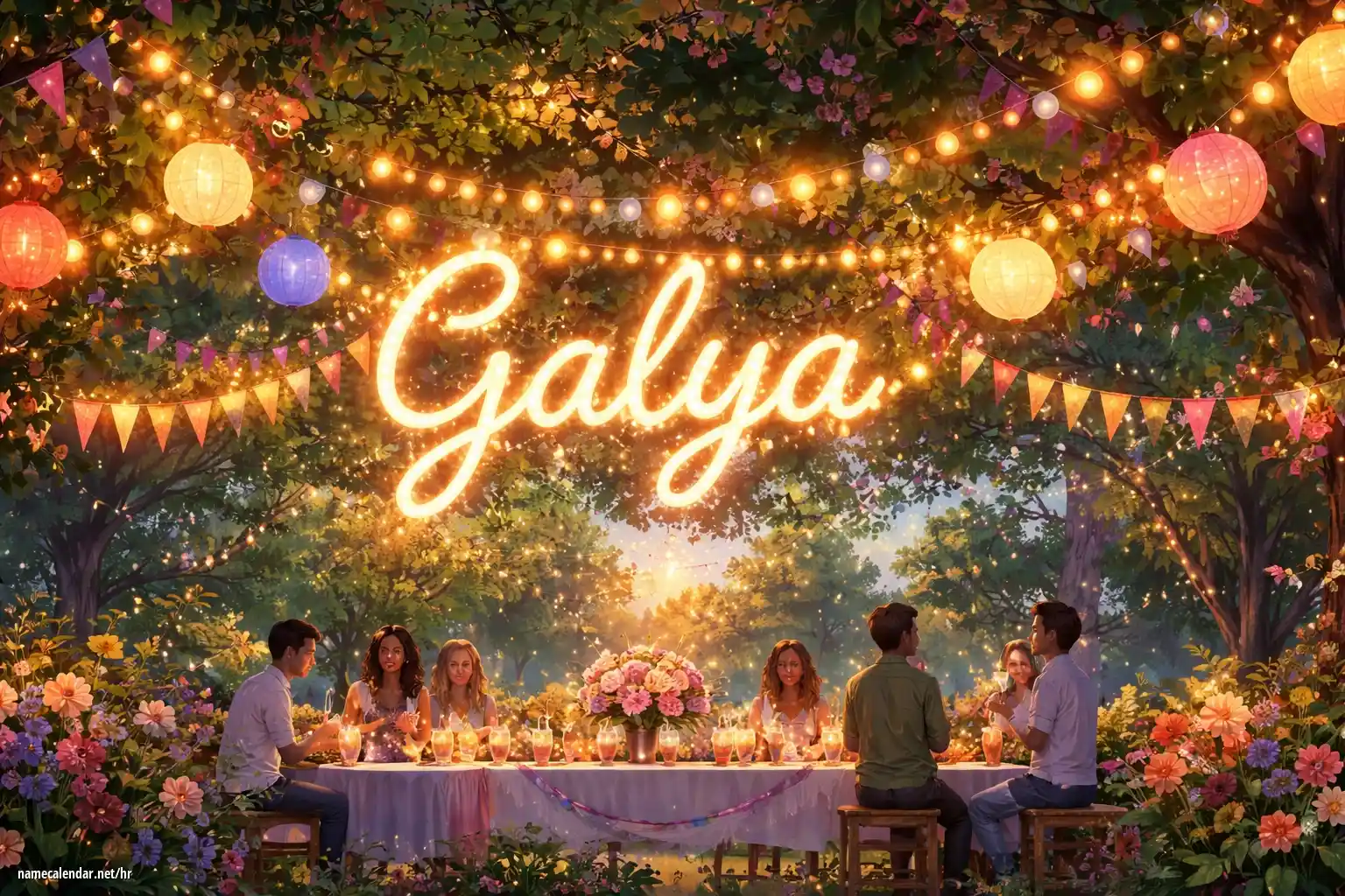 Proslava imendana i imendana - Galya