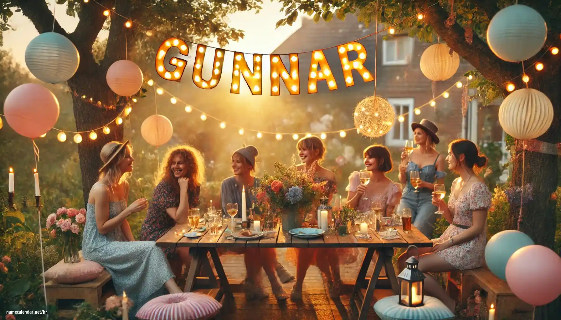 Proslava imendana i imendana - Gunnar