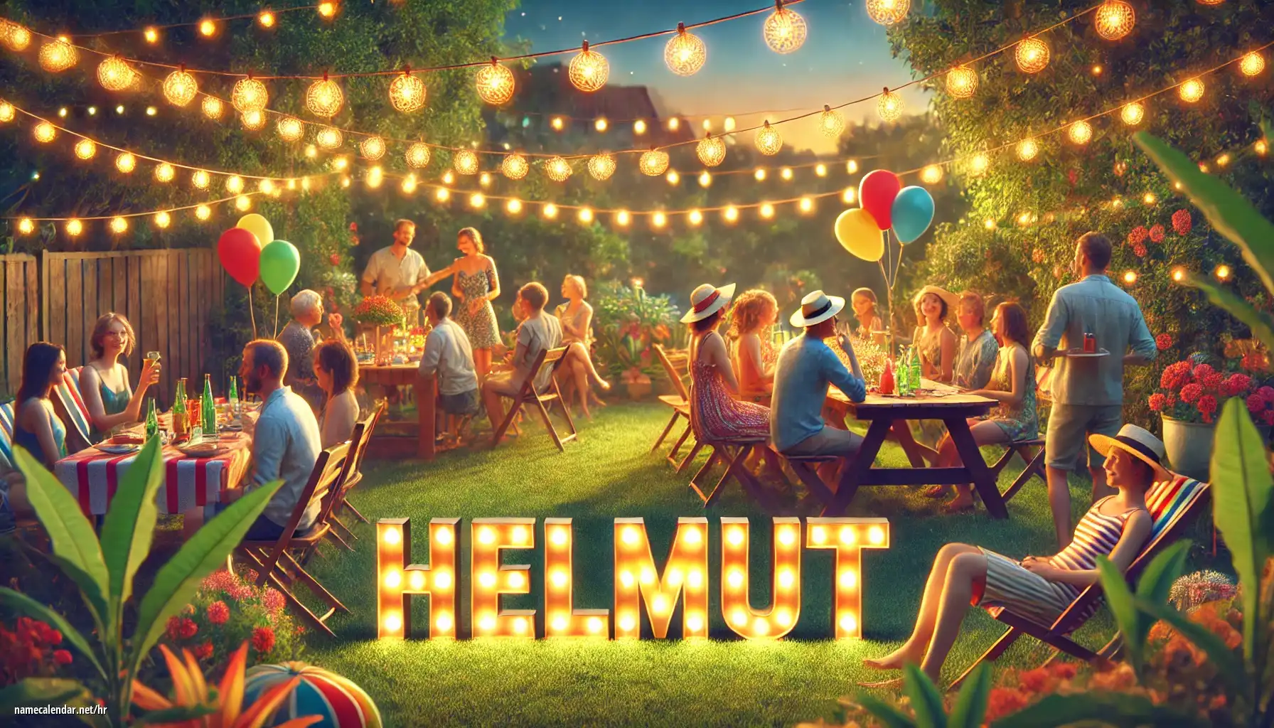 Proslava imendana i imendana - Helmut