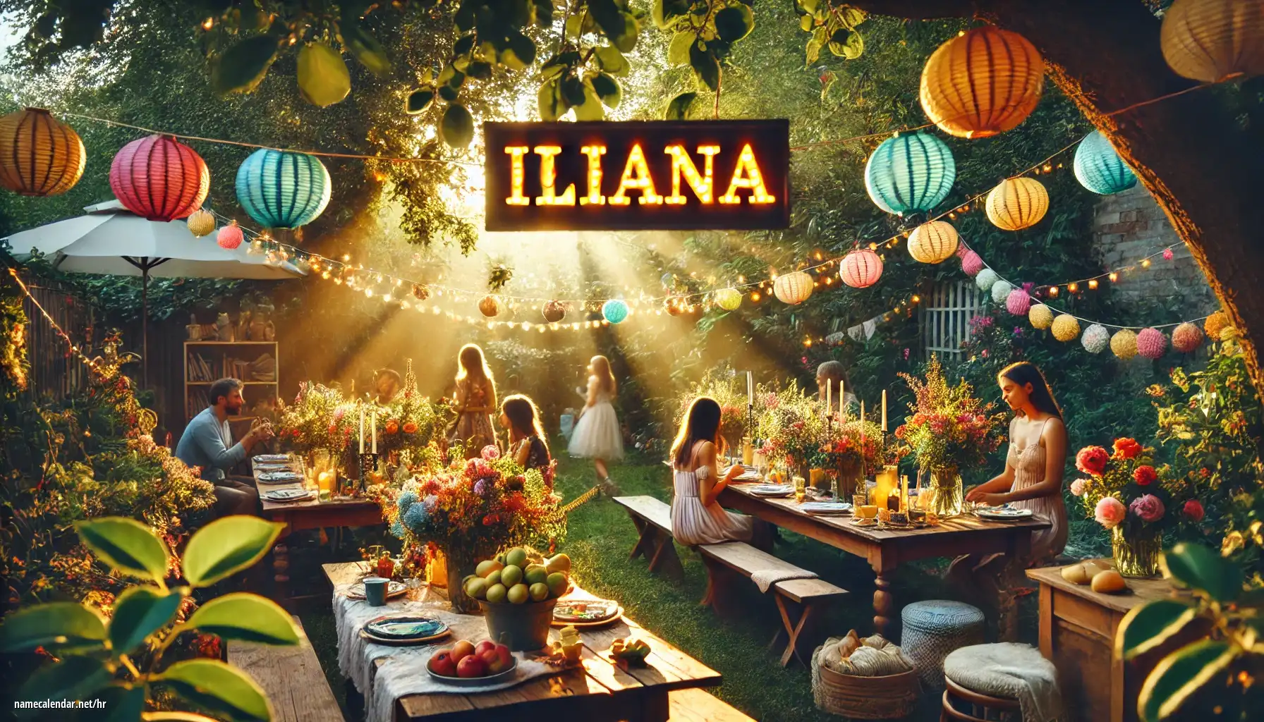 Proslava imendana i imendana - Iliana