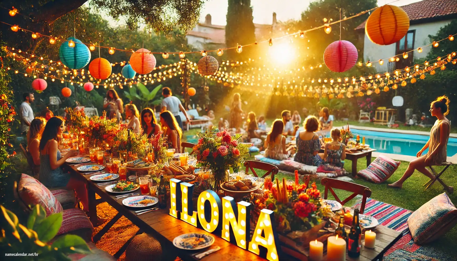 Proslava imendana i imendana - Ilona