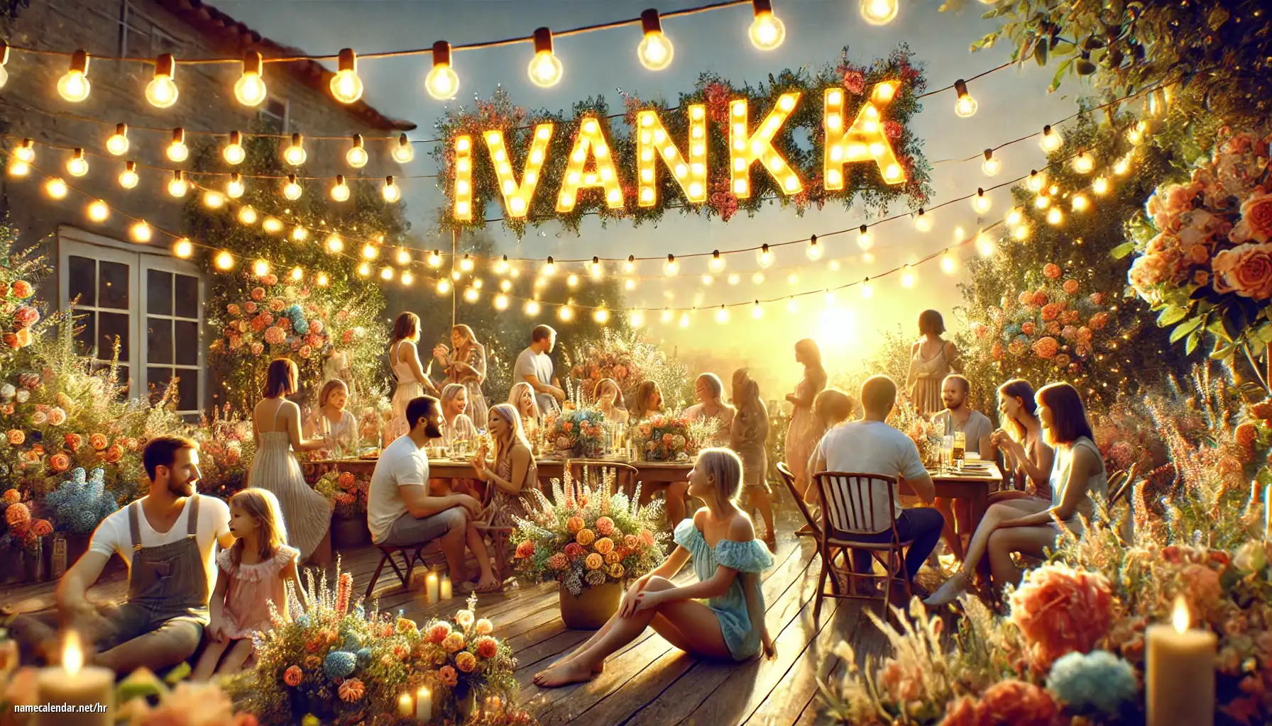 Proslava imendana i imendana - Ivanka