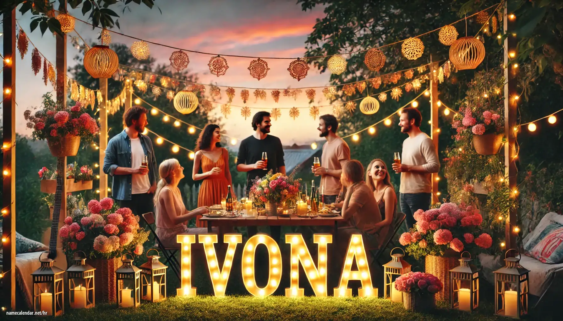 Proslava imendana i imendana - Ivona