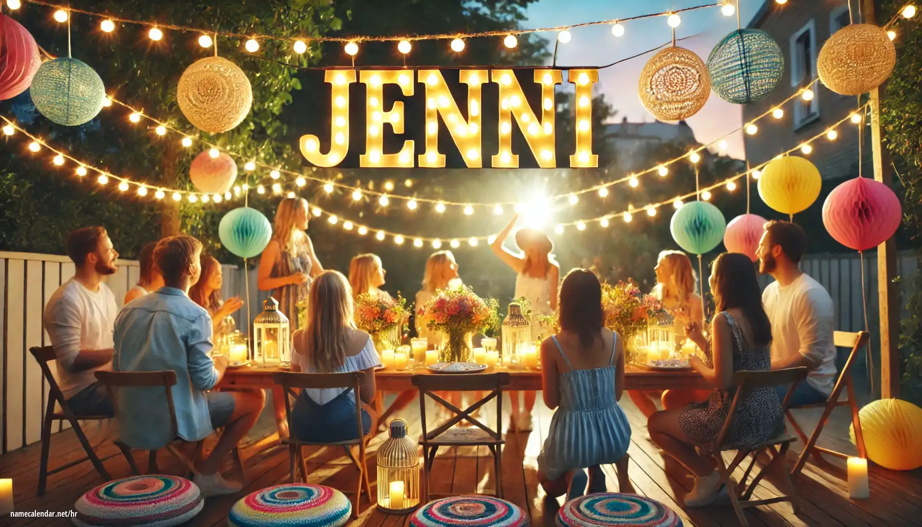 Proslava imendana i imendana - Jenni