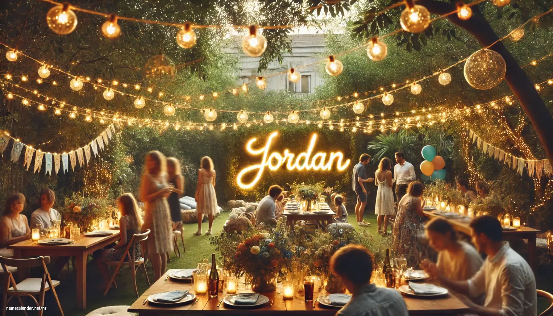 Proslava imendana i imendana - Jordan