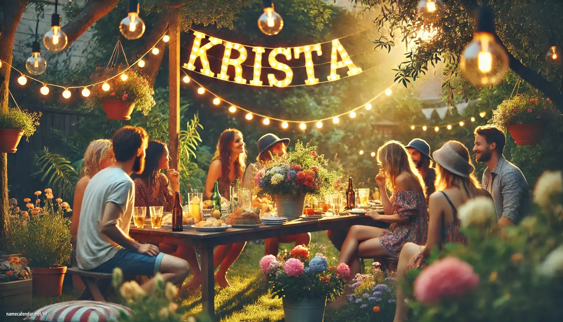 Proslava imendana i imendana - Krista