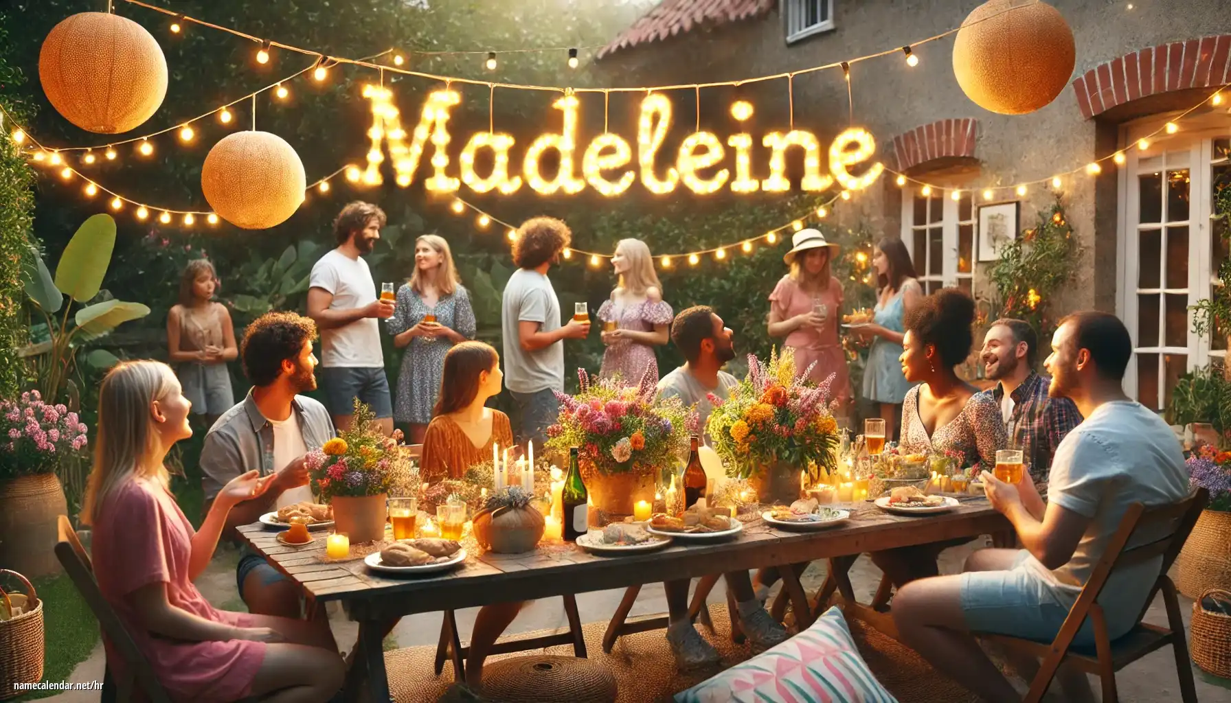 Proslava imendana i imendana - Madeleine