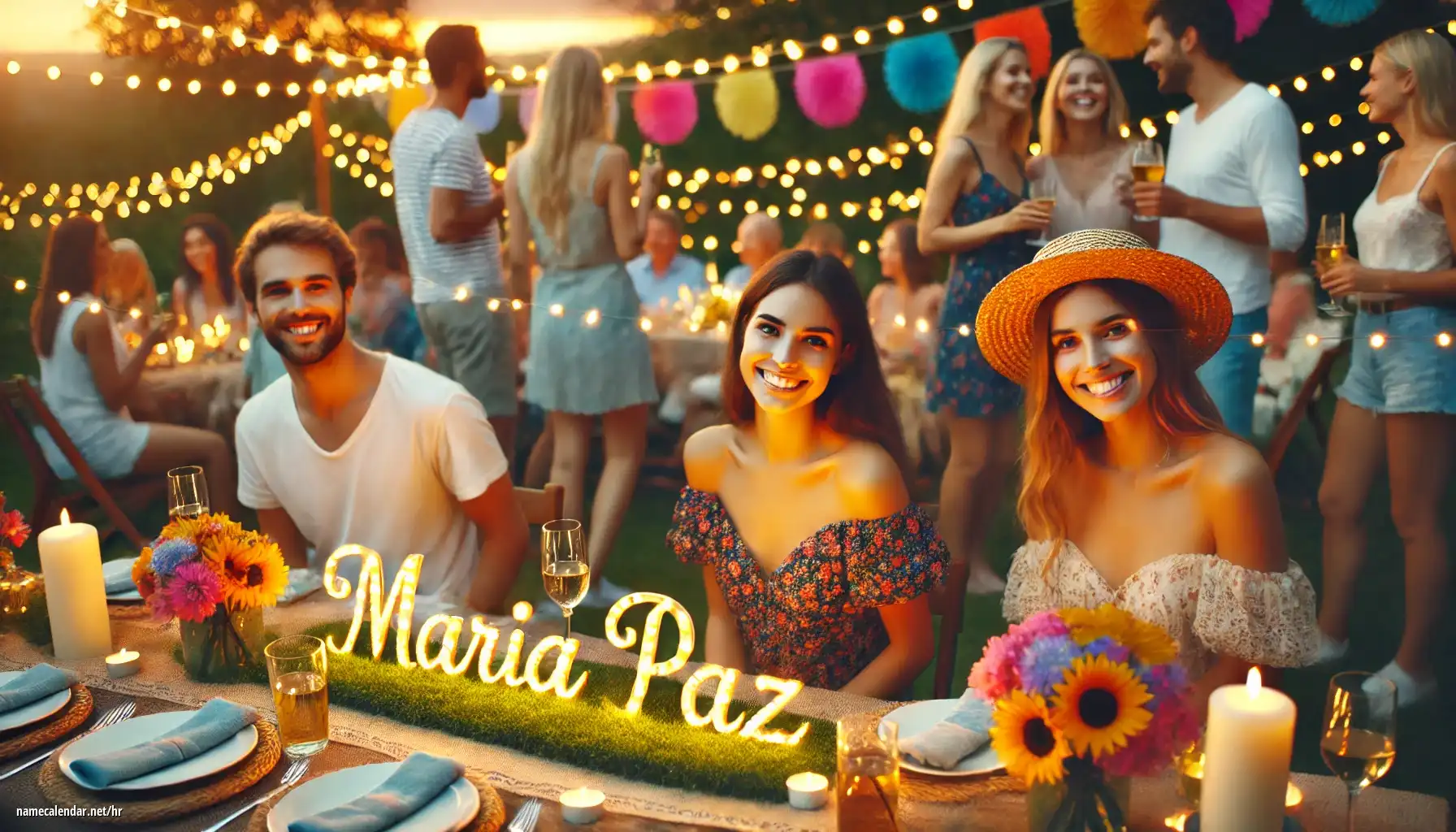 Proslava imendana i imendana - María Paz