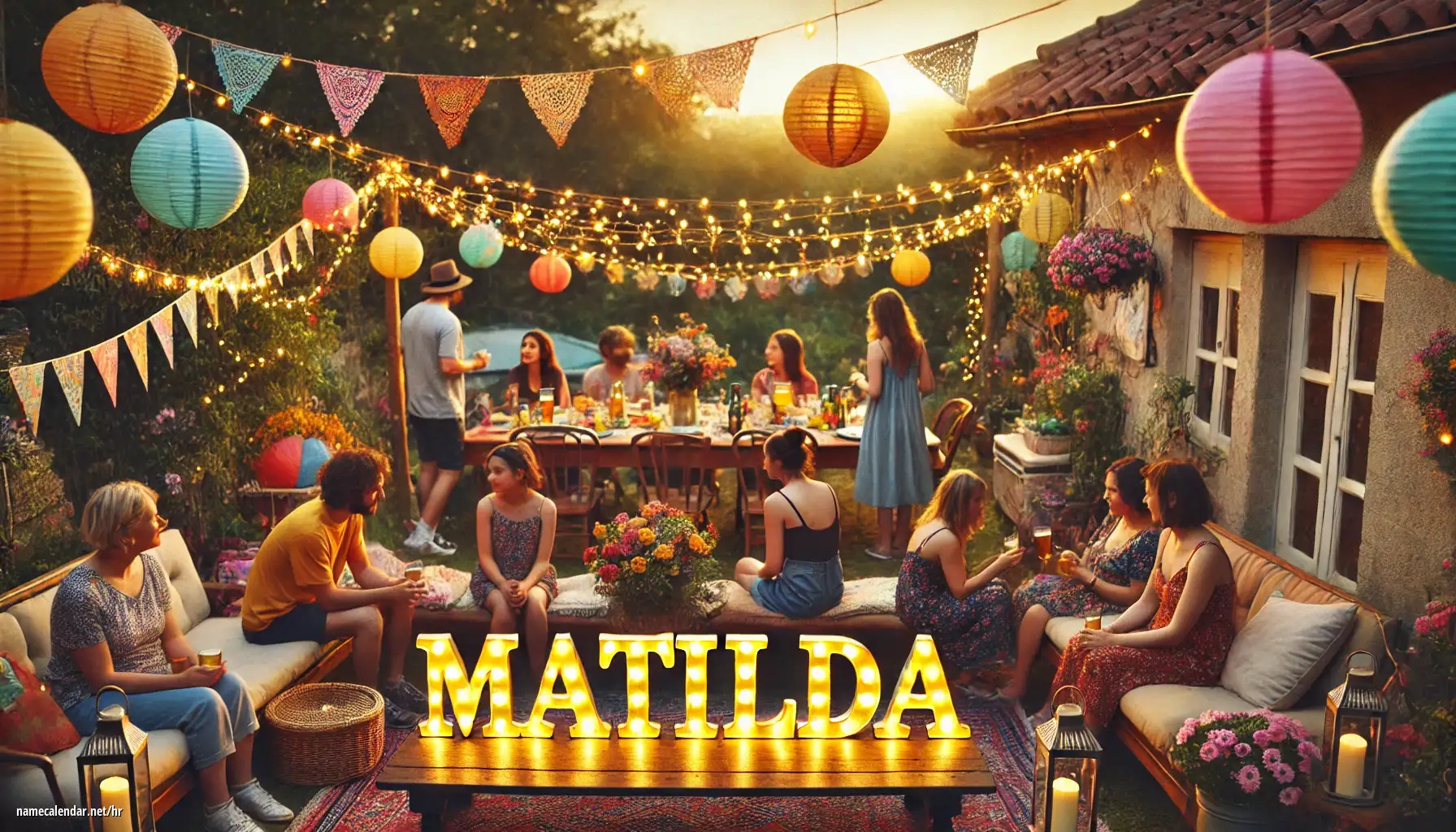 Proslava imendana i imendana - Matilda
