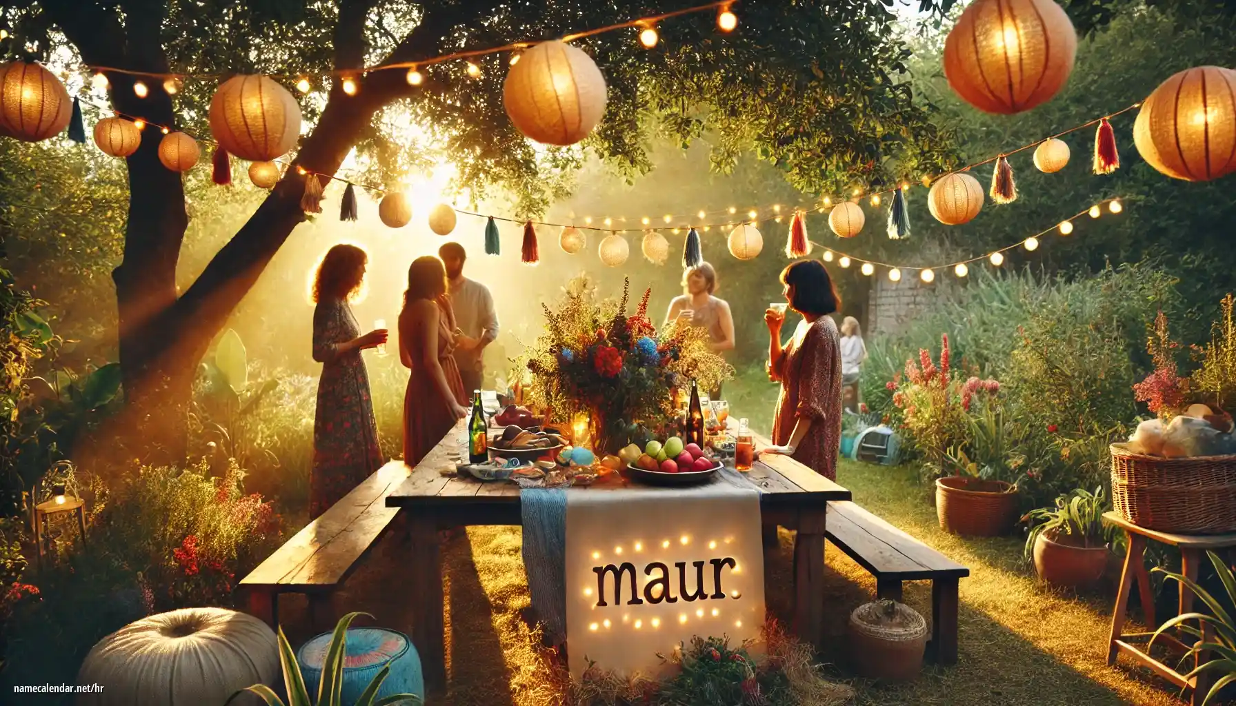 Proslava imendana i imendana - Maur