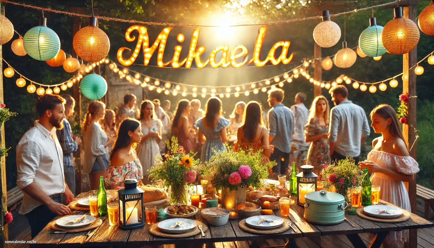 Proslava imendana i imendana - Mikaela