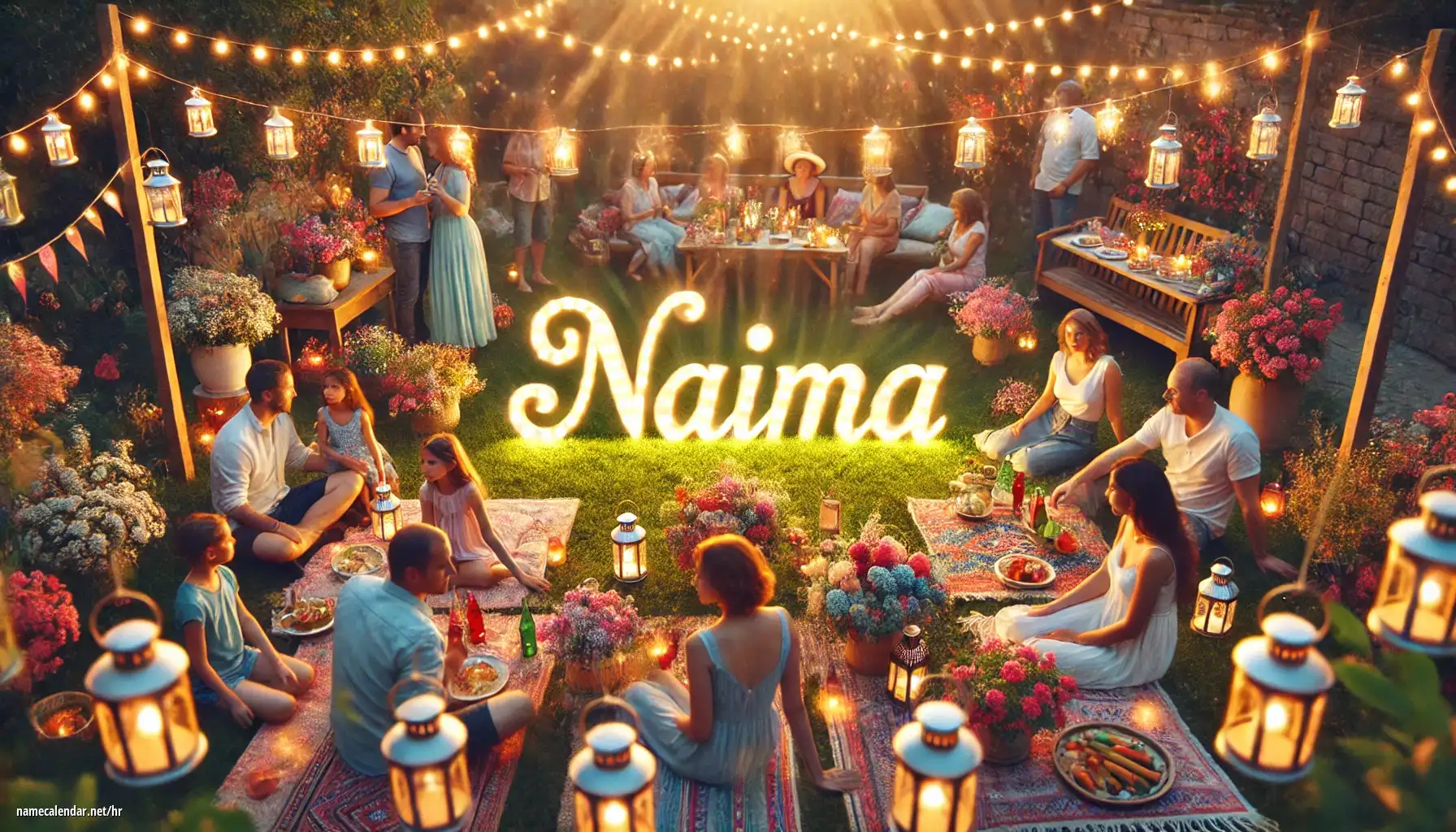 Proslava imendana i imendana - Naima