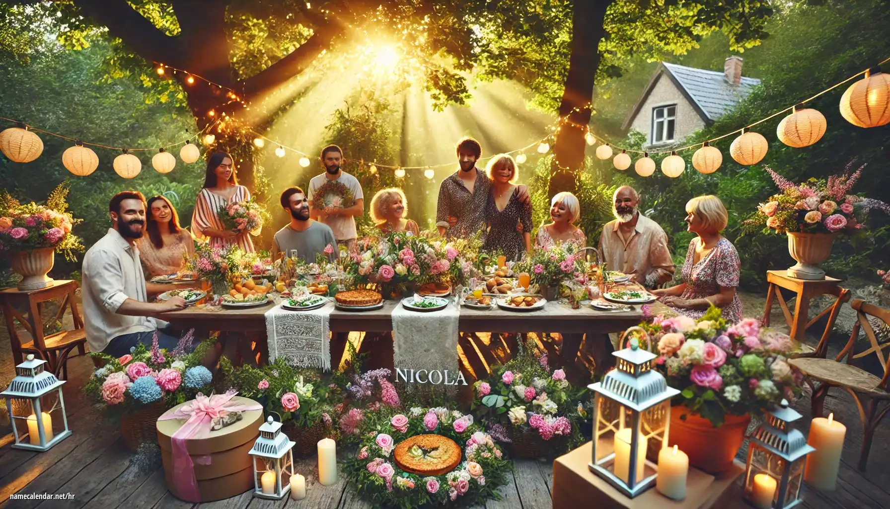 Proslava imendana i imendana - Nicola