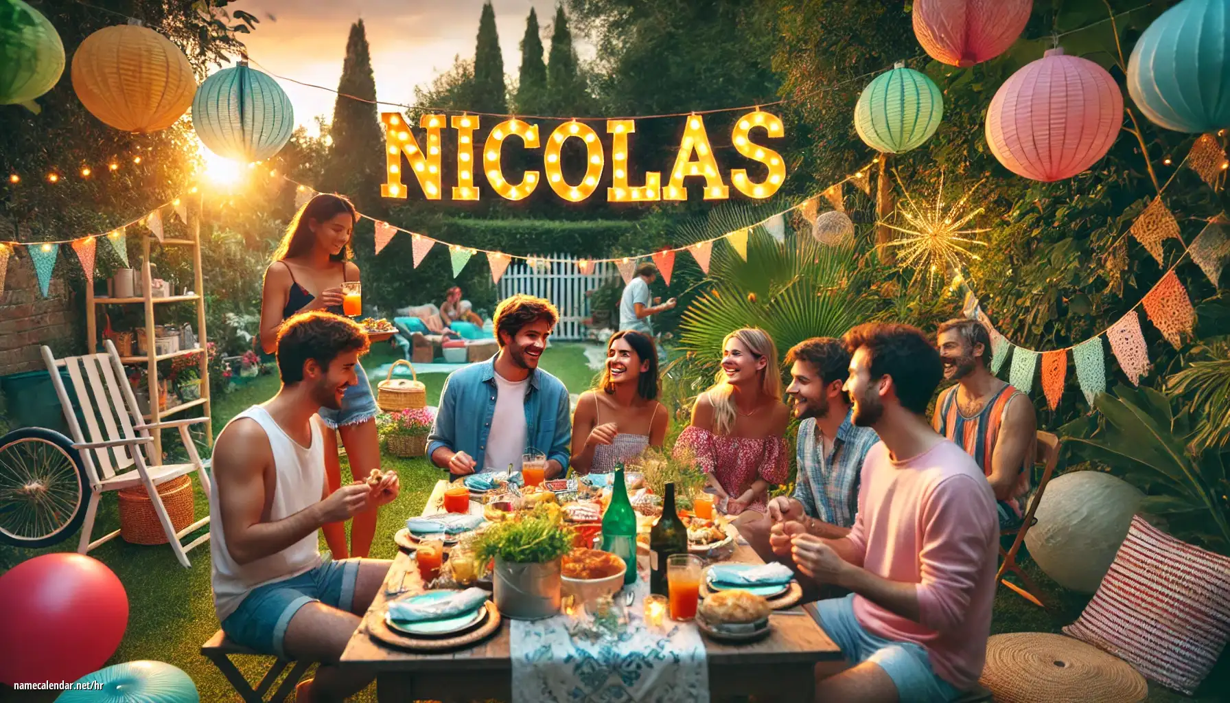 Proslava imendana i imendana - Nicolás