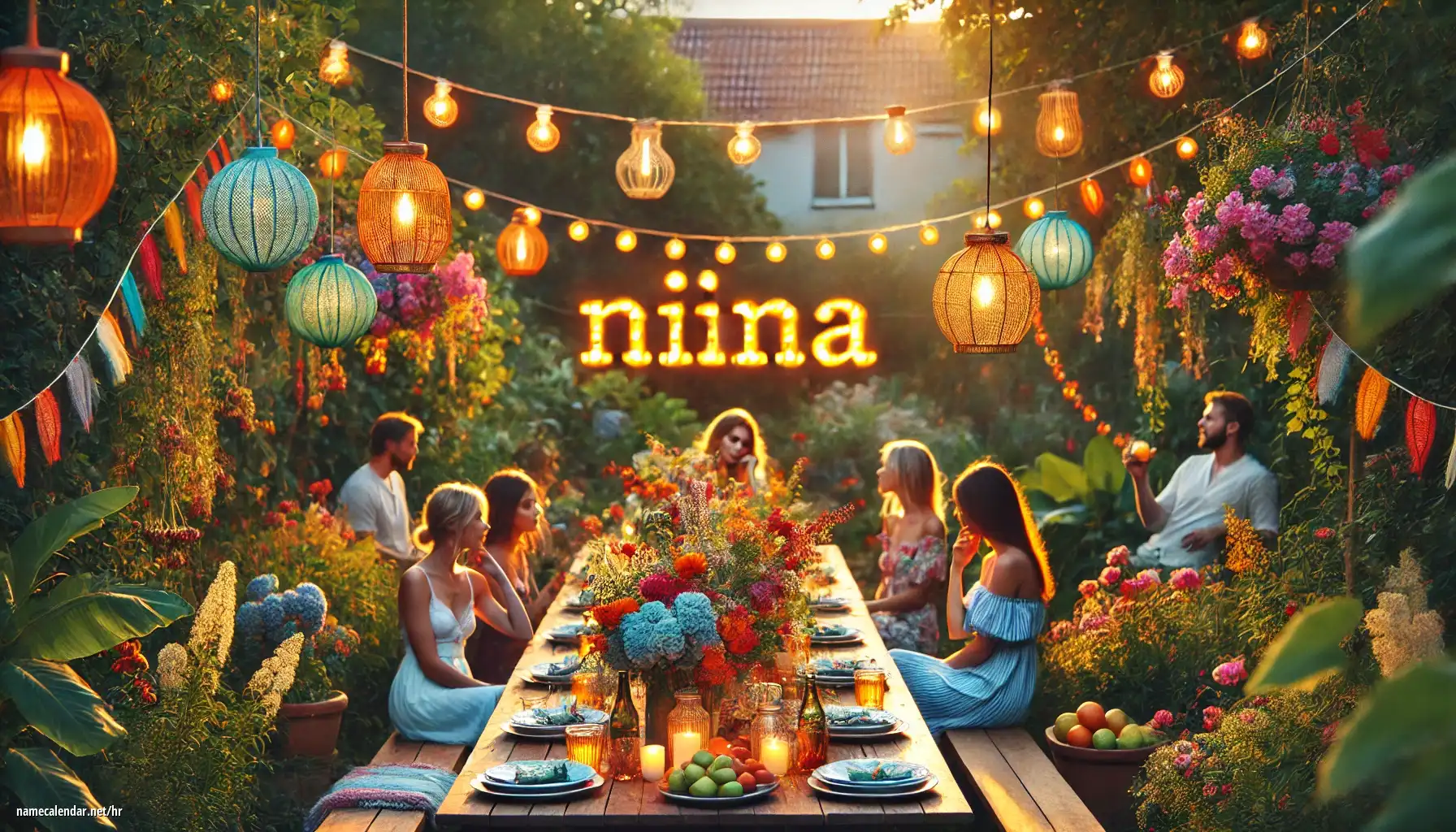 Proslava imendana i imendana - Niina