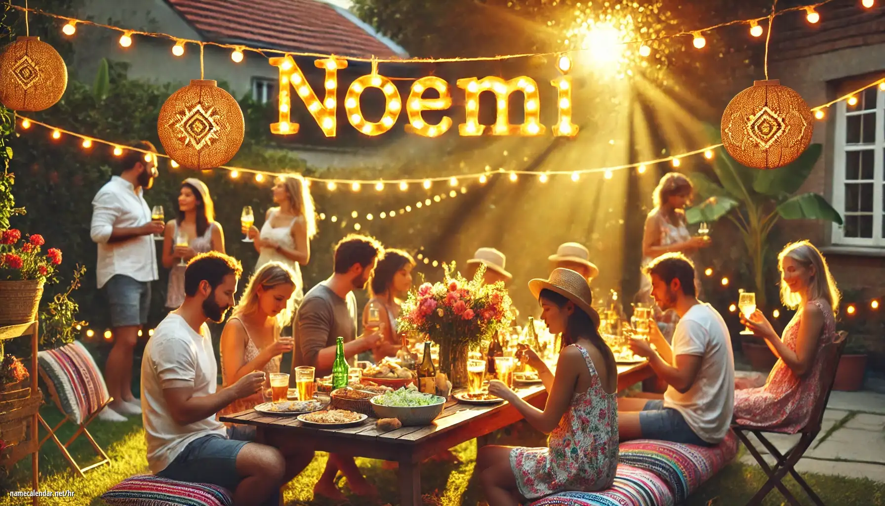 Proslava imendana i imendana - Noemí