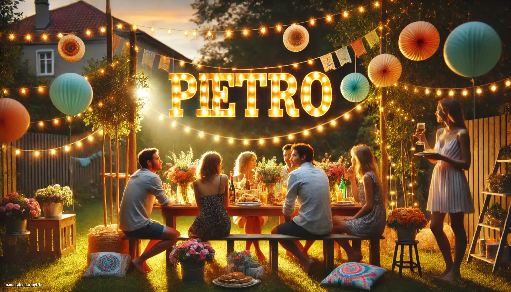 Proslava imendana i imendana - Pietro