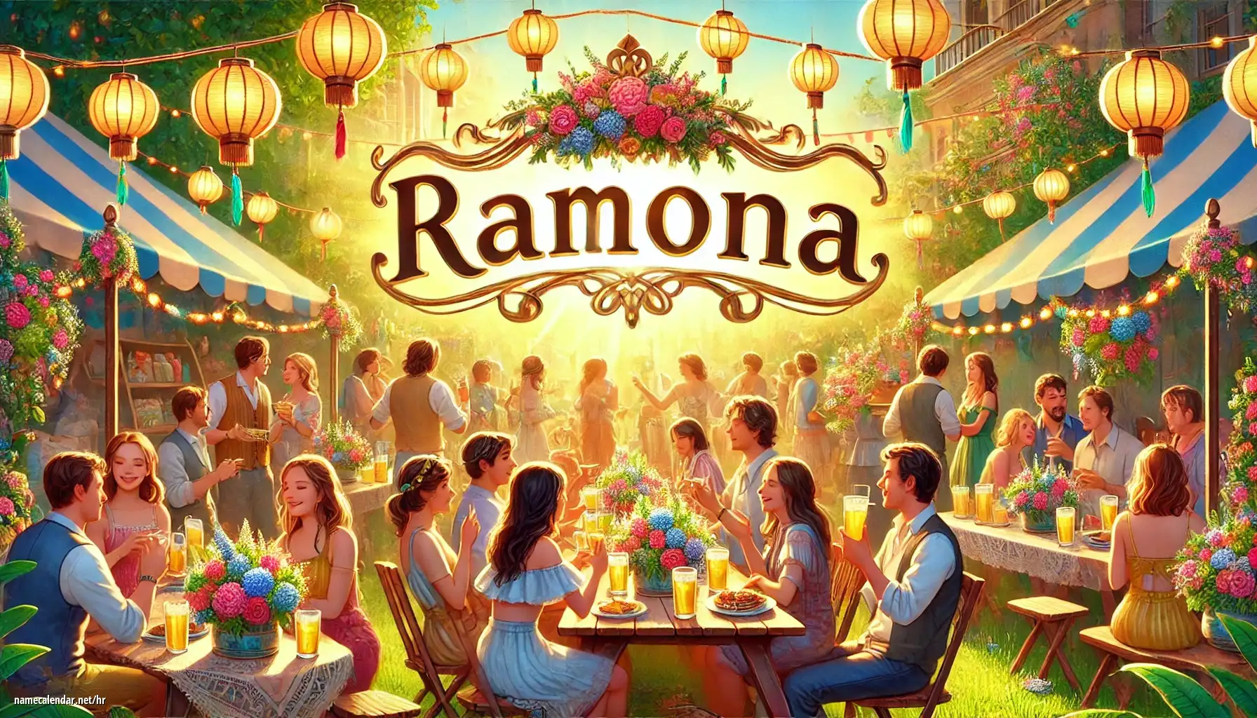 Proslava imendana i imendana - Ramóna