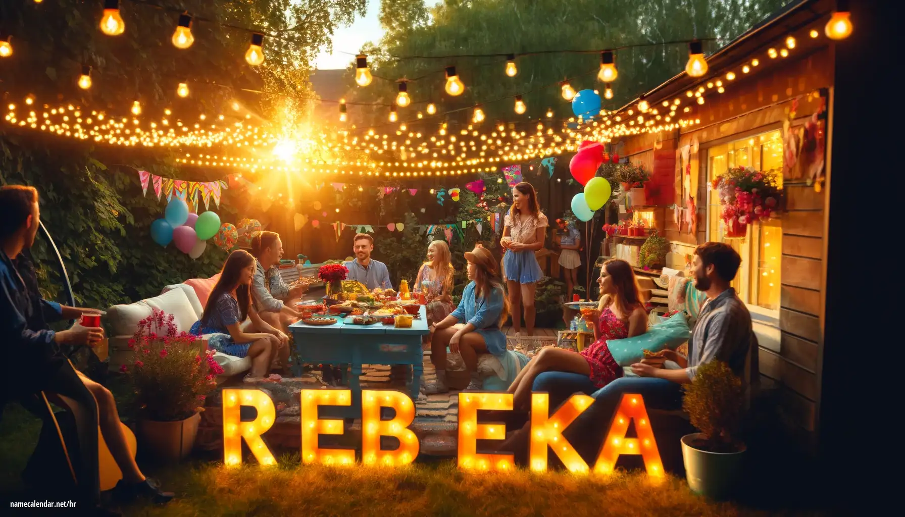 Proslava imendana i imendana - Rebeka