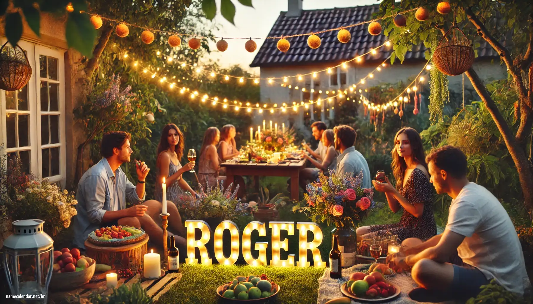 Proslava imendana i imendana - Roger