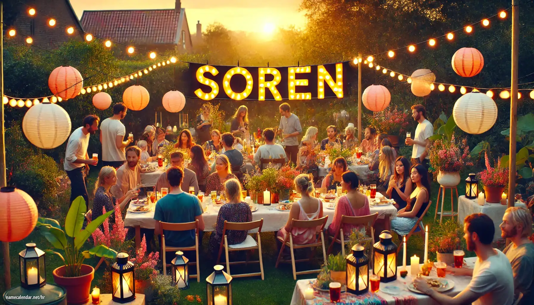 Proslava imendana i imendana - Soren