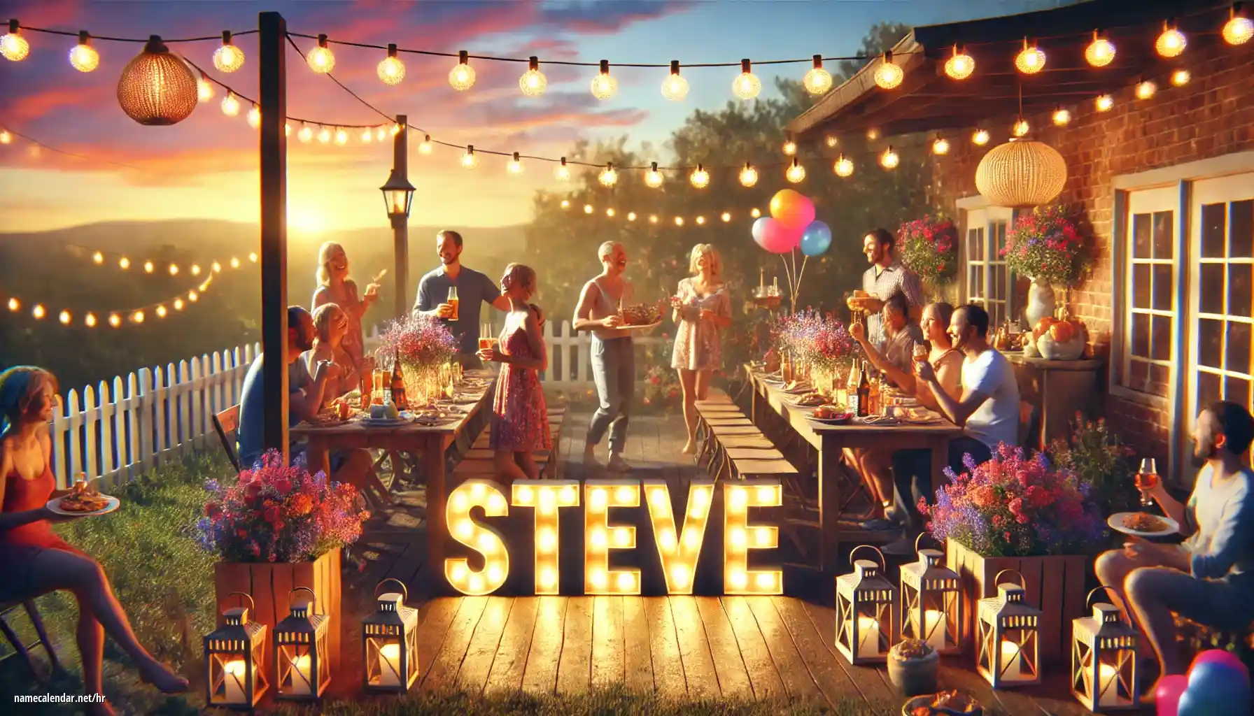 Proslava imendana i imendana - Steve